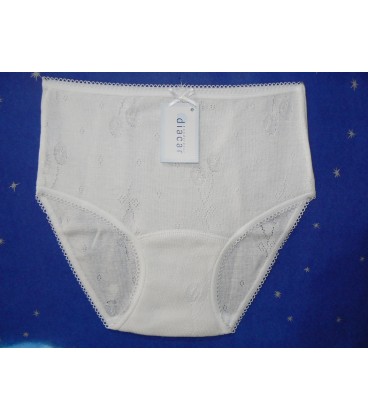 Braguita Diacar en algodón labrada