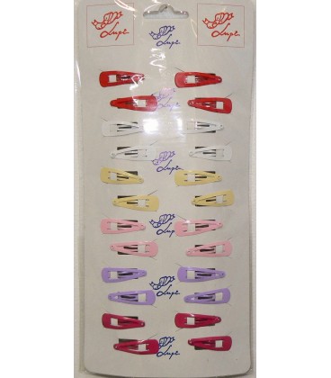 Pack de ranitas pequeñas para pelo I (24 unidades)