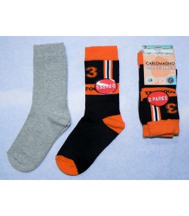Pack calcetines Carlomagno Football 2 pares