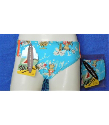 Bañador infantil Wild