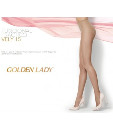 Pantis Vely 15 Golden Lady (2 pares)