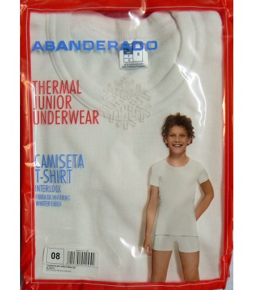 Camiseta Abanderado Junior manga corta, Fibra de Invierno
