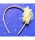 Diadema Flor con perla