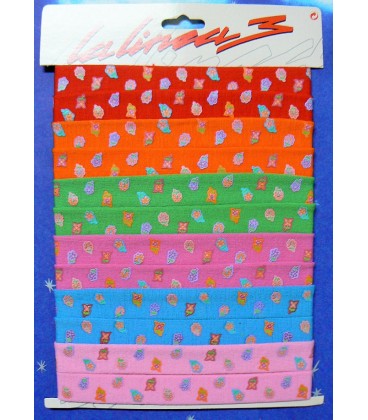 Diadema estrecha en fantasía flores