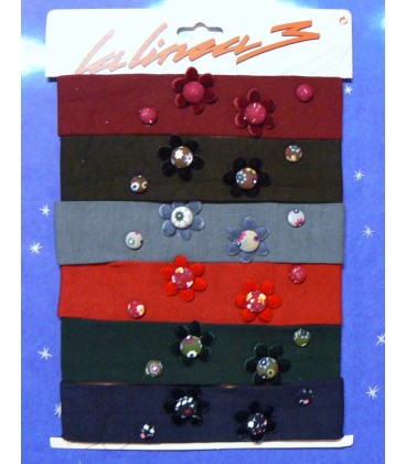 Diadema Flores Invierno