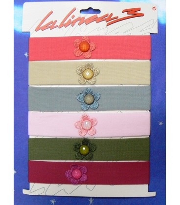 Diadema Flor Perla Verano