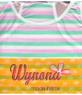 Conjunto camiseta + tanga + bikini Wynona