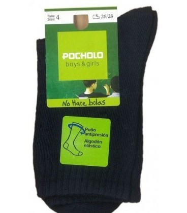 Calcetines en canalé hilo Pocholo